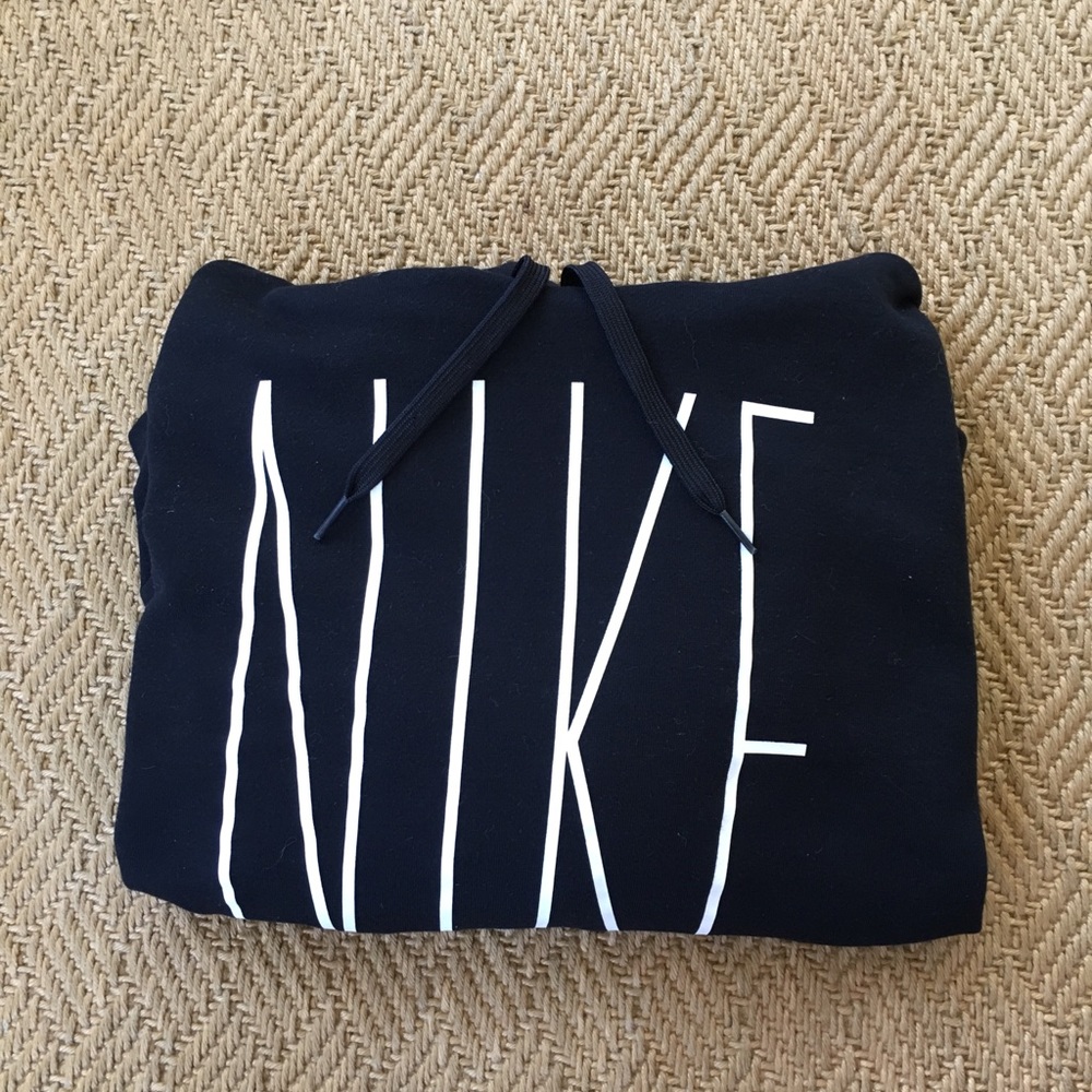 Black Crop Nike Hoodie